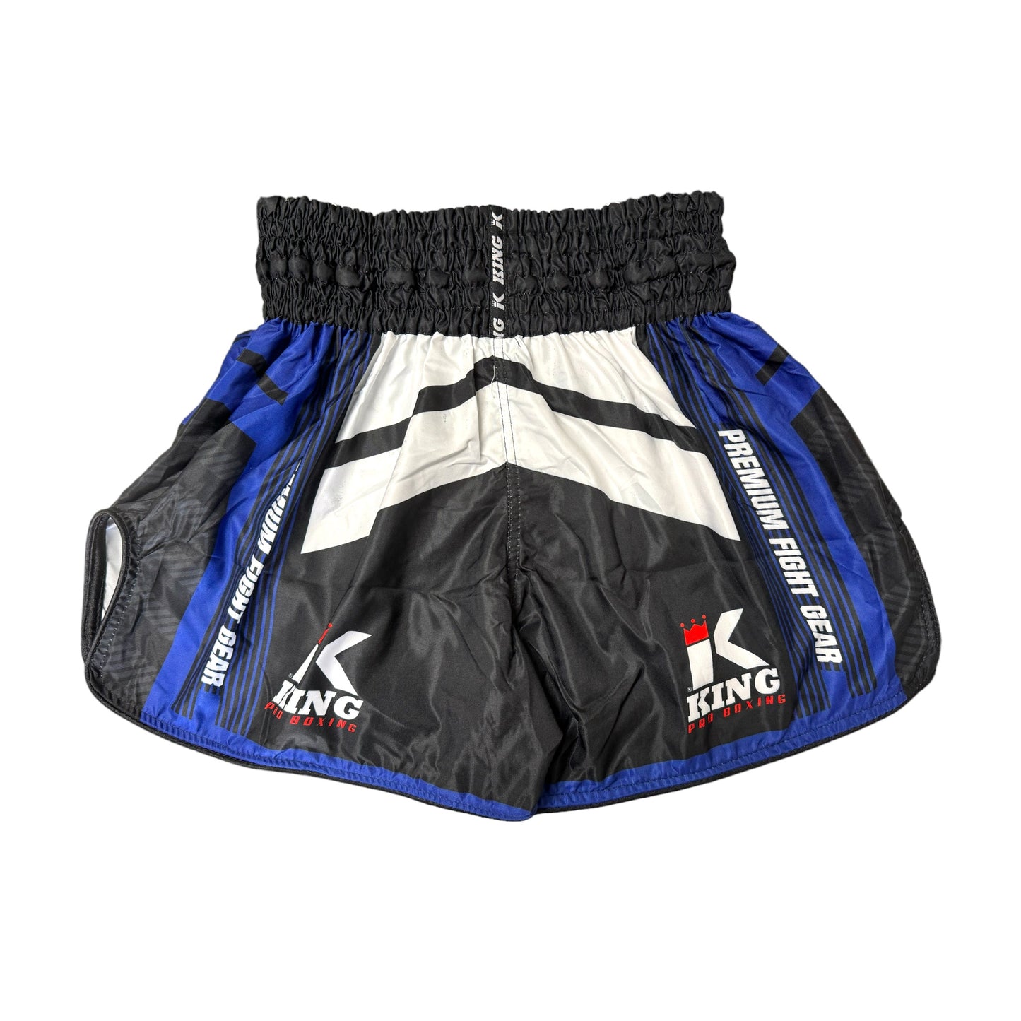 King Pro - Muay Thai Shorts/Trunks Endurance - Fighters Shorts Blue