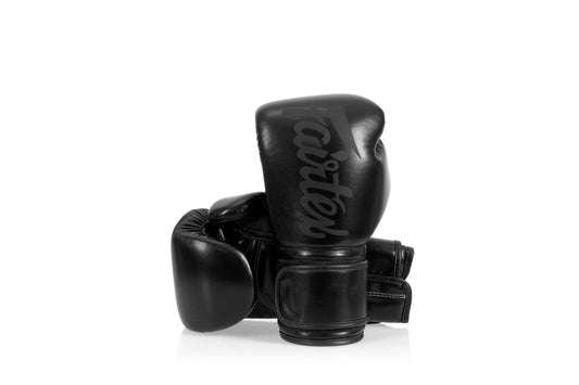 FAIRTEX - Boxing Gloves - Solid Black (BGV14SB)