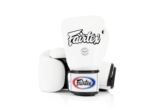 Fairtex Muay Thai white gloves Australia