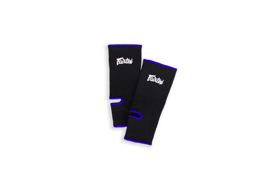 FAIRTEX -  Ankle Support - Black W/Blue Piping