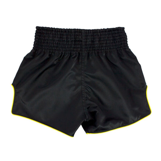 Fairtex Focus Muay Thai shorts black front view – Sydney