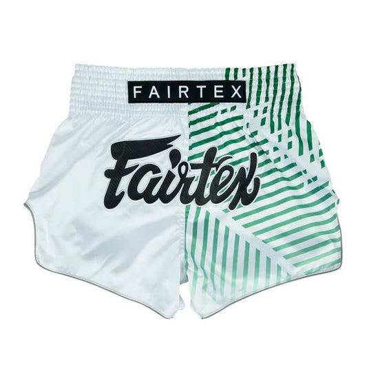 FAIRTEX - Racer White Muay Thai Shorts