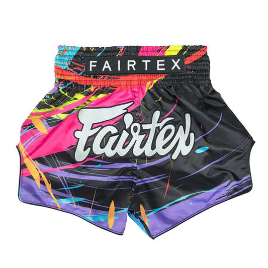 FAIRTEX - "WORLD MUSIC" BLACK MUAY THAI SHORTS (BS1934)