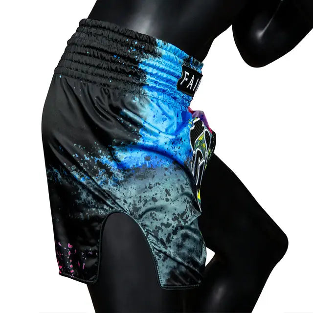 FAIRTEX - SHORTS - Black Acid Jazz Muay Thai Shorts (BS1938)