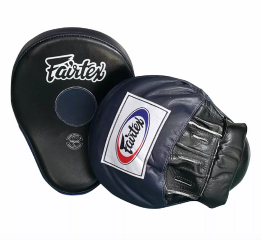 FAIRTEX - CURVED FOCUS MITTS (FMV9) - BLACK/BLUE