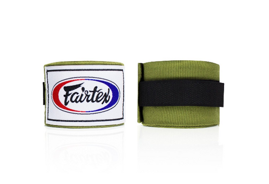 FAIRTEX - Elasticised Hand Wraps (HW2) - Olive Green