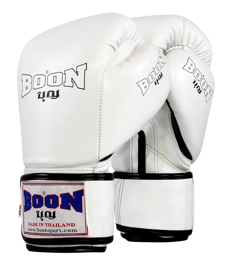 BOON - Boxing Gloves BGCW Compact Velcro Glove - White