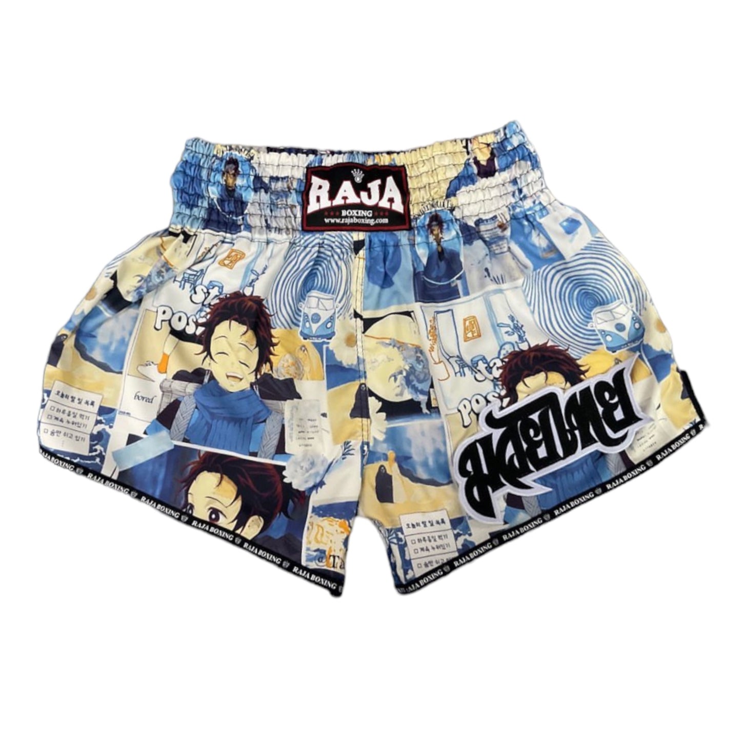 Raja Shorts - Demon slayer Blue