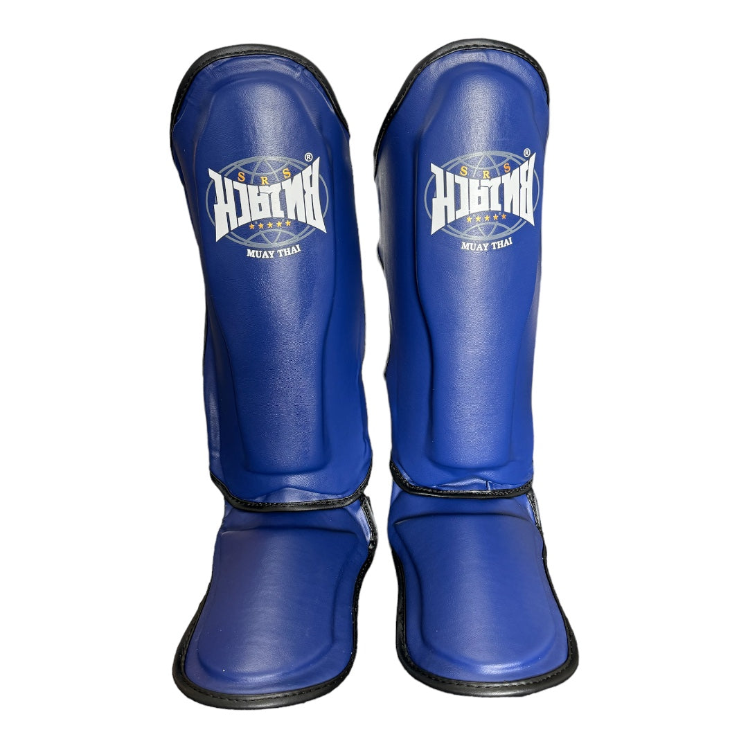 SRS Muay Thai - Kids Shin Guards - Blue