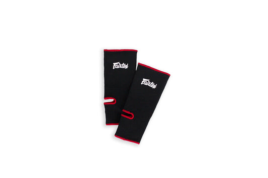 FAIRTEX -  Ankle Support - Black W/Red Piping