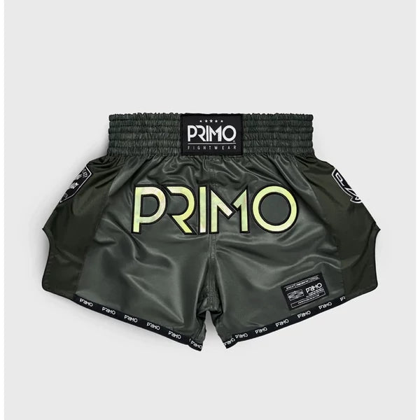 Primo Hologram Series Valor Green - Muay Thai Shorts
