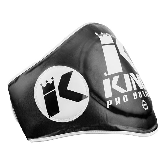 King Pro belly pad side view – Muay Thai coaching gear