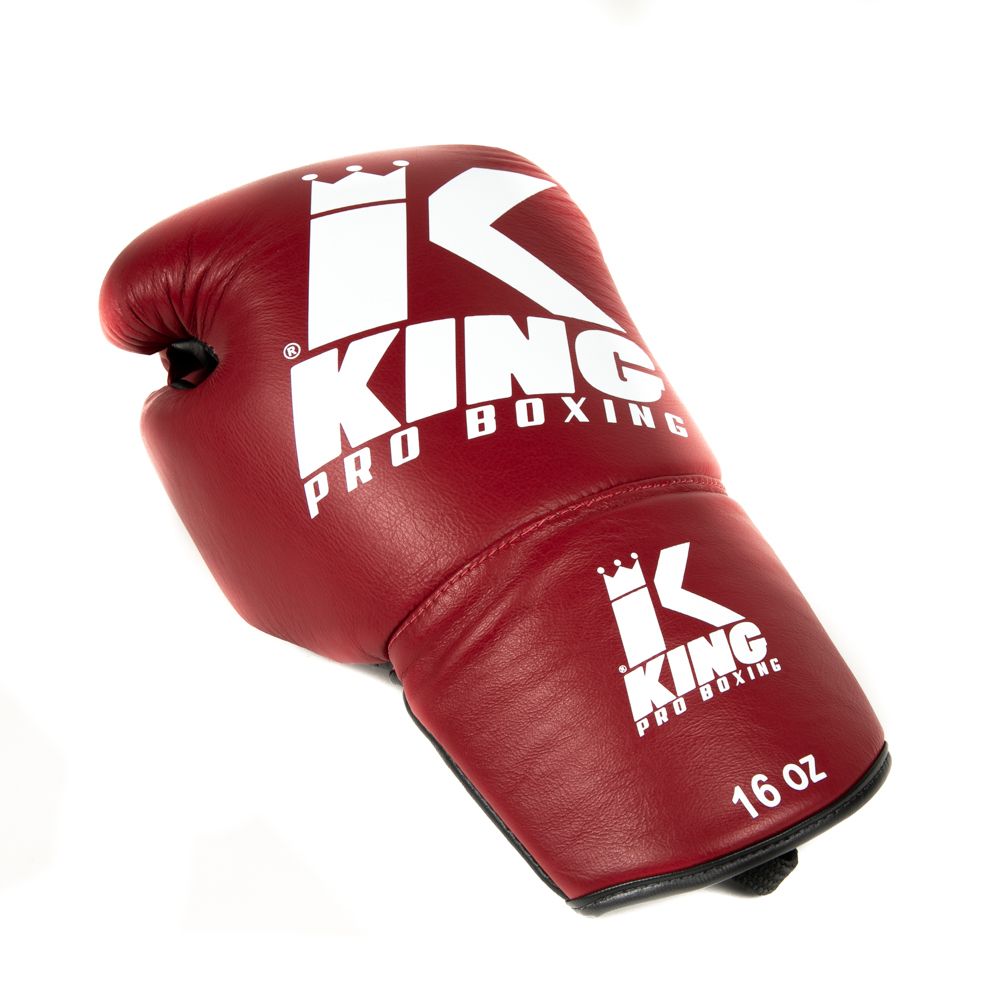 King Pro - Boxing Gloves Laced 2 - Red