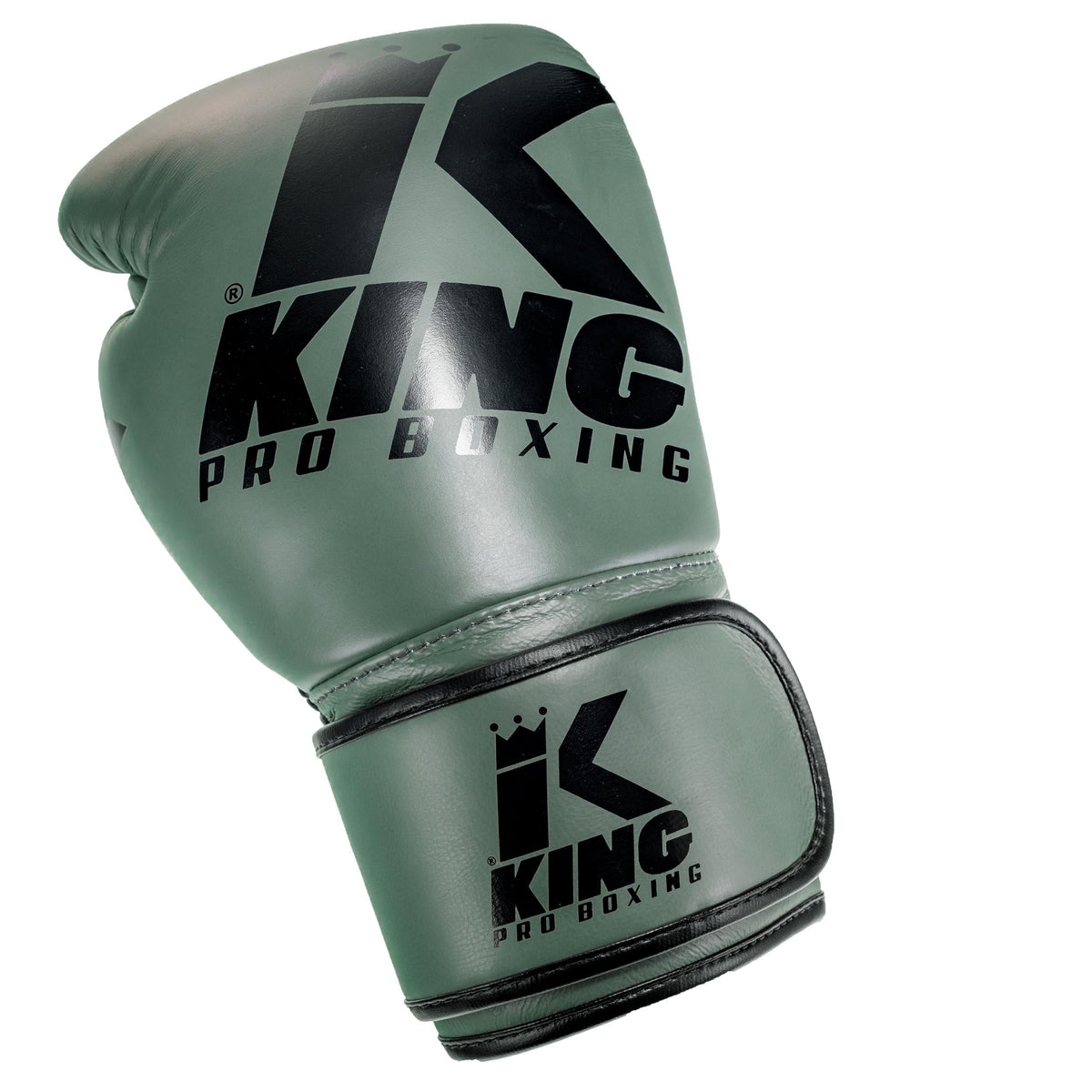 King Pro Platinum 3 boxing gloves close-up – Cabra Fight Store