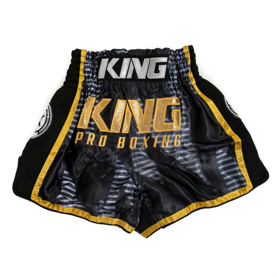 King pro boxing stadium muay thai shorts front