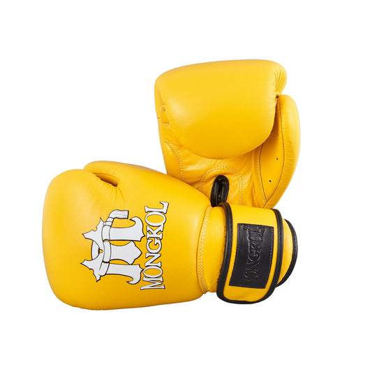 Mongkol Boxing Gloves Yellow
