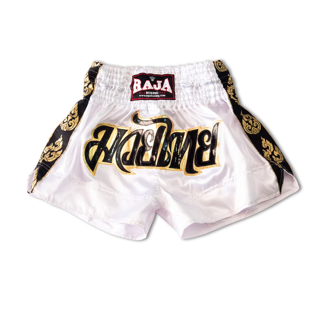 Raja Shorts Classic Lai Thai White