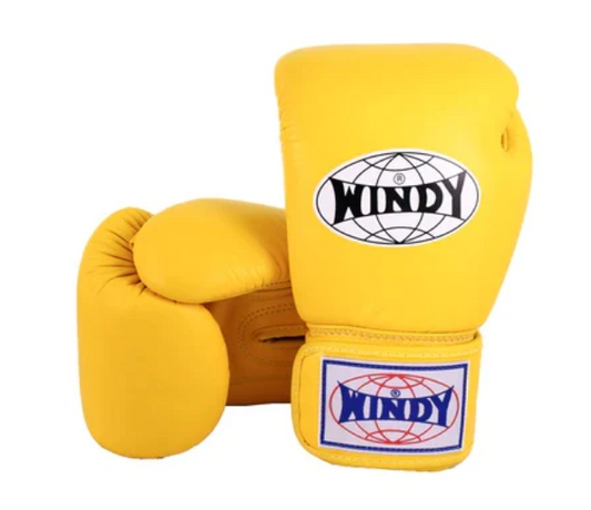 Windy Boxing Gloves Yellow