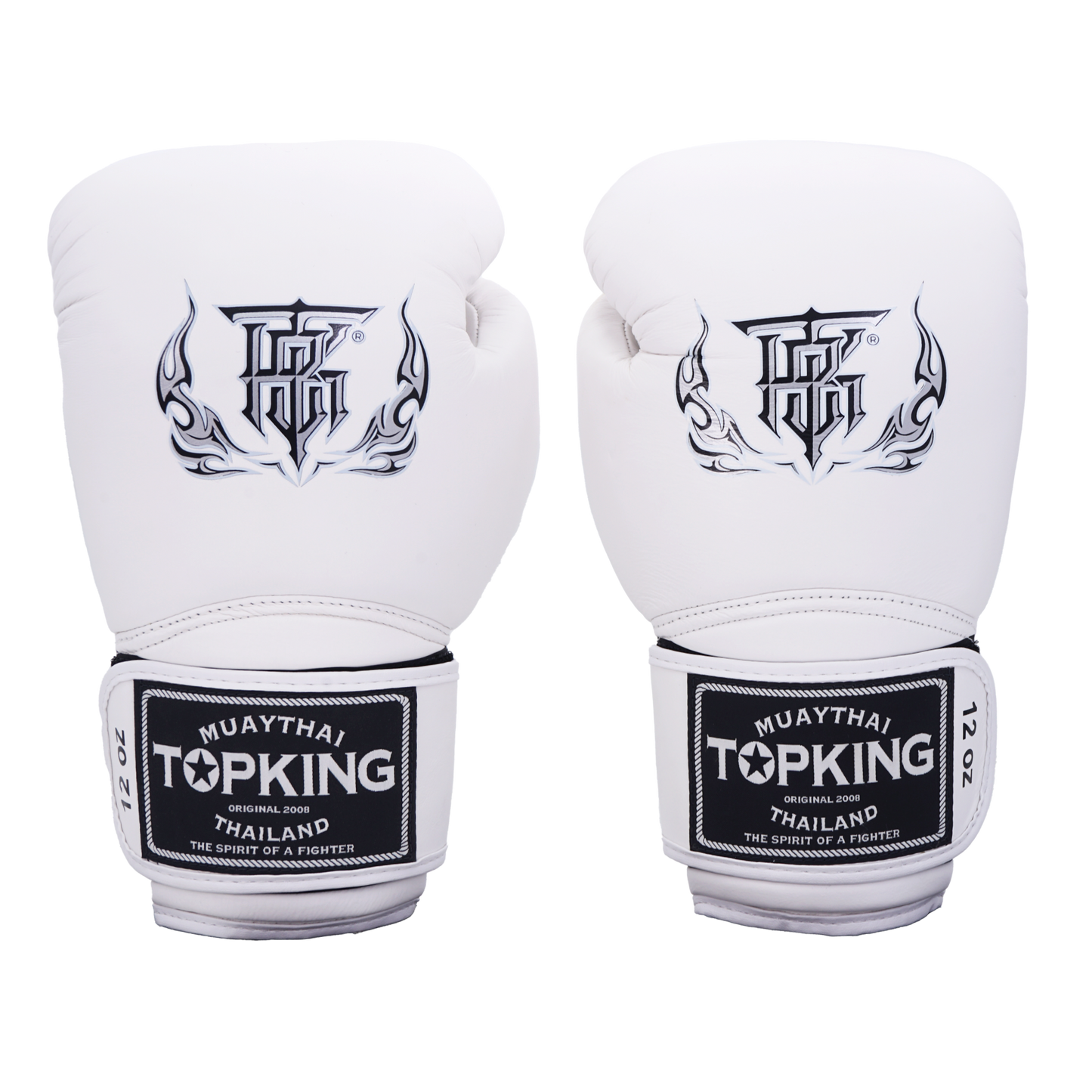 TOP KING - Boxing Gloves - SUPER AIR - White