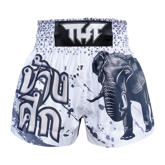 TUFF - Shorts - White War Elephant Muay Thai