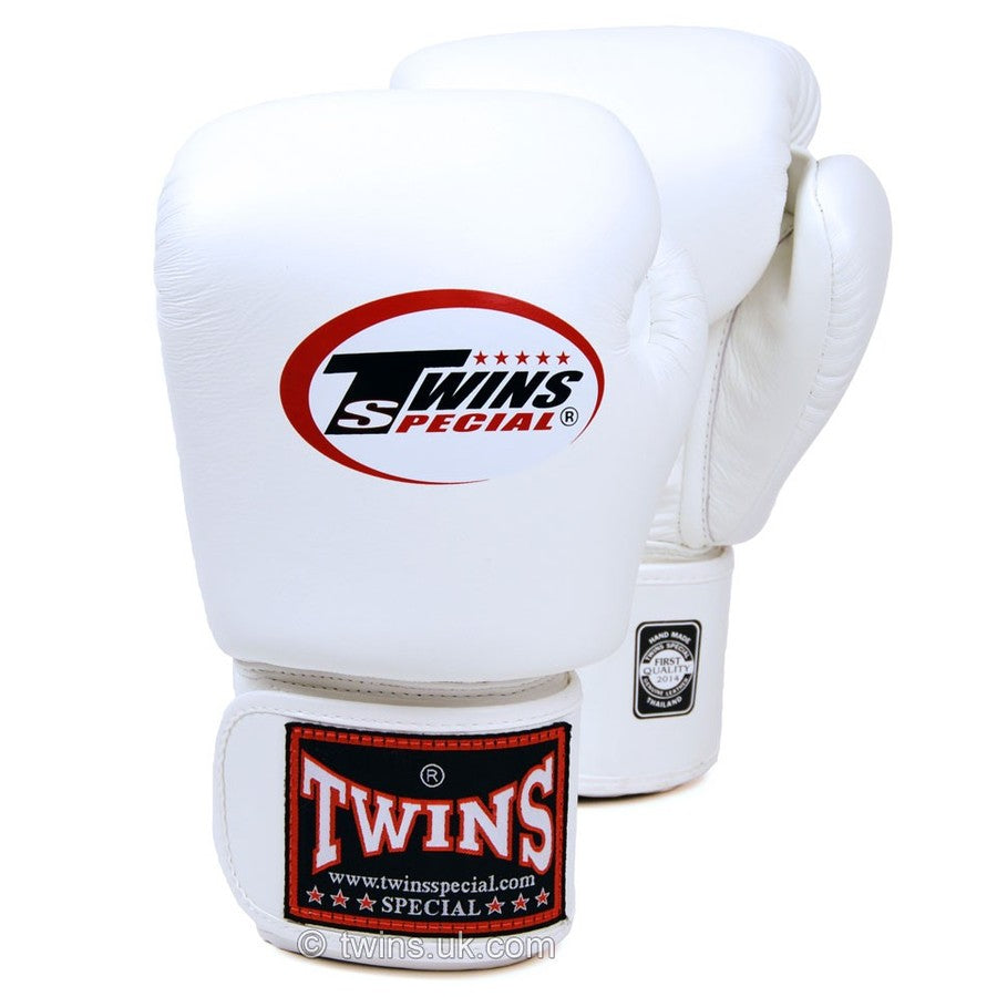 Twins BGVL-3 white Velcro boxing gloves Sydney – Cabra Fight Store