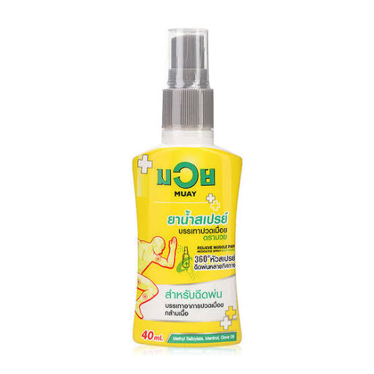 Muay Thai LINIMENT OIL - 40ml spray bottle