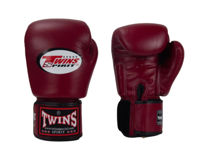 Twins boxing gloves maroon Sydney – Cabra Fight Store