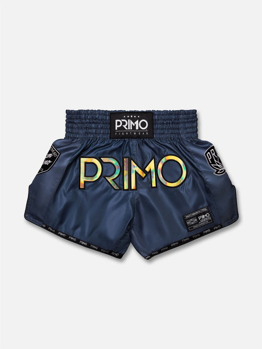 Primo Hologram Series Valor Grey - Muay Thai Shorts