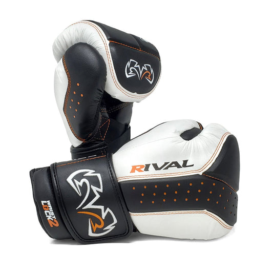 Rival RB10 INTELLI-SHOCK Bag Gloves - Black and White