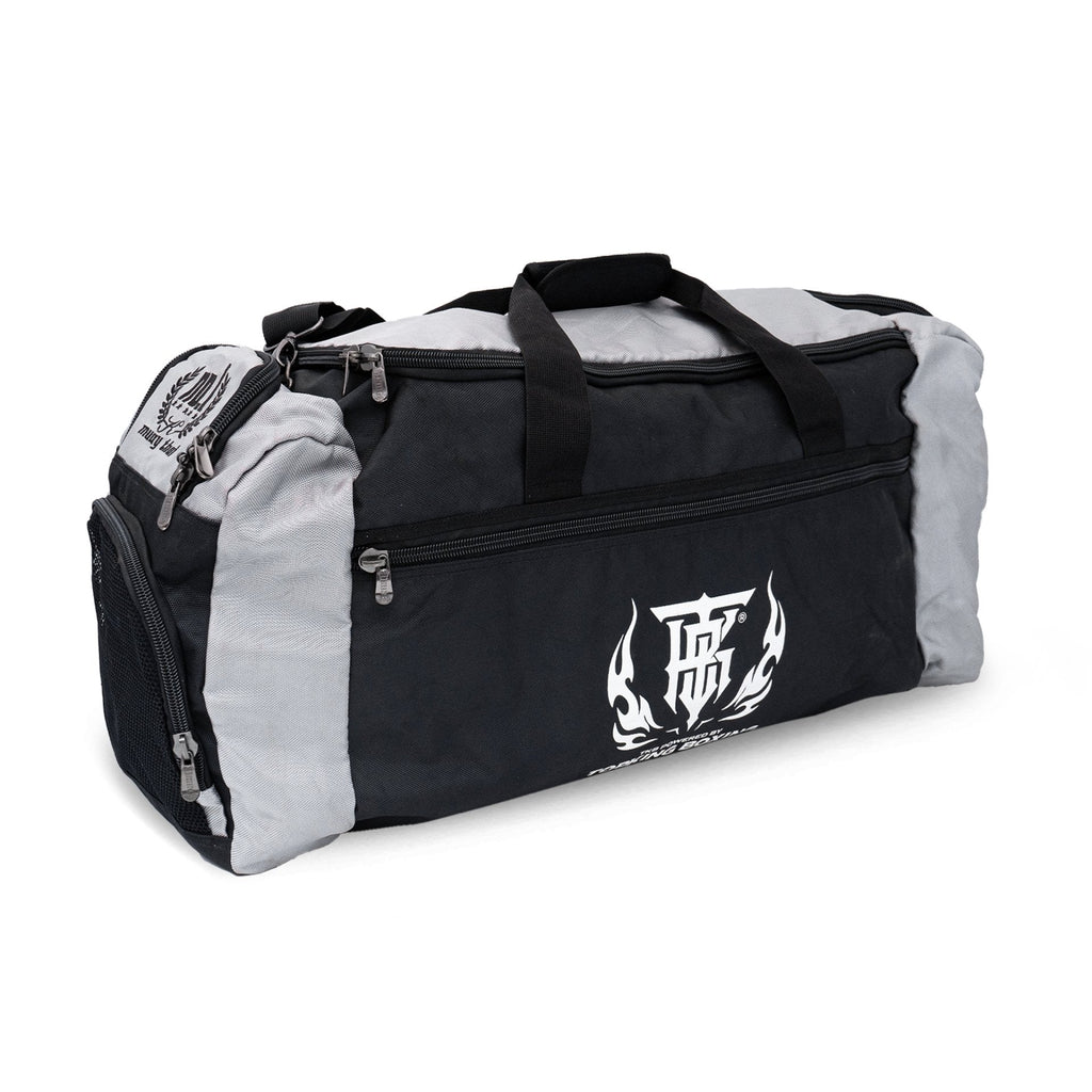 Top King Muay Thai Gym Bag - Black/Grey