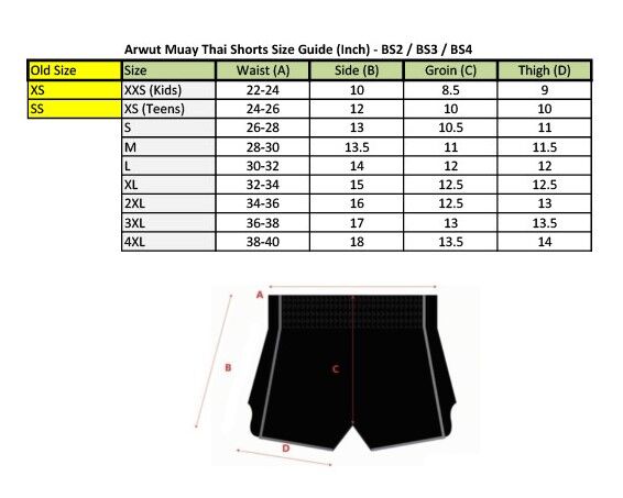 ARWUT - Naga Muay Thai Shorts