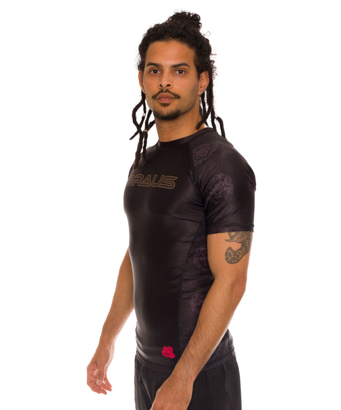 Braus One Love No Gi rash guard Sydney – Model Side
