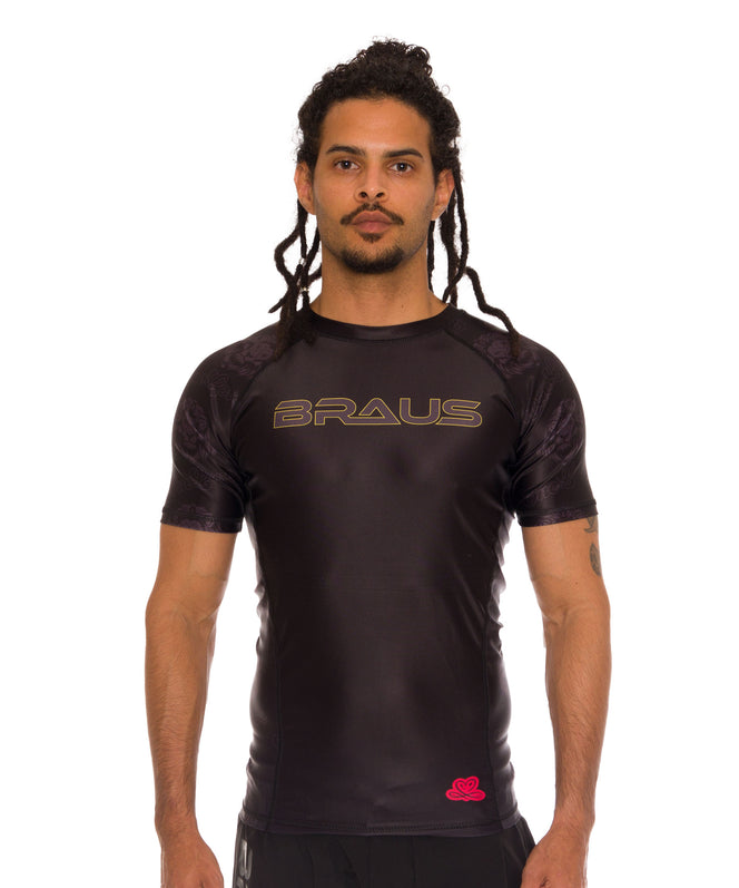 Braus One Love No Gi rash guard Sydney – Model Front