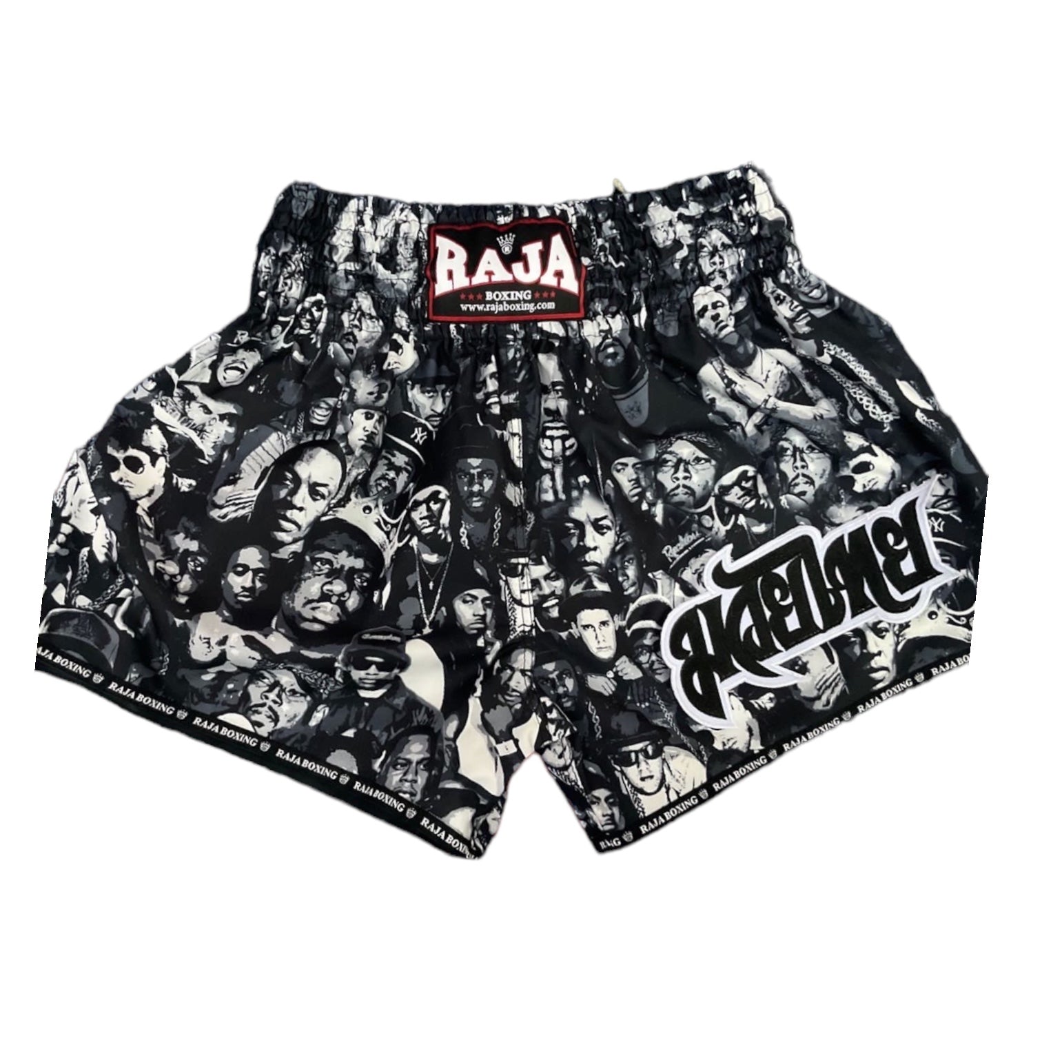 Raja Shorts - Rapper Black โ Cabra Fight Store