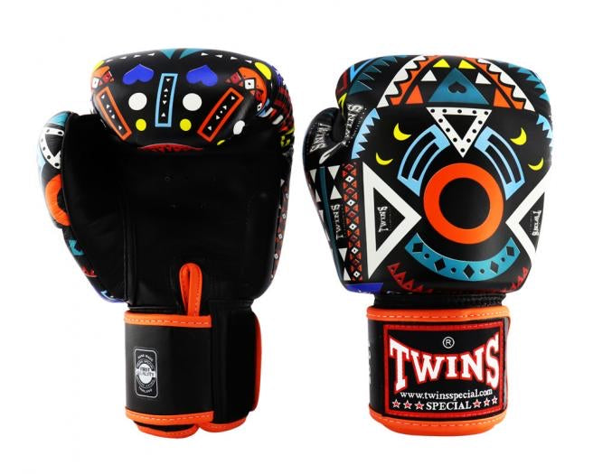 Twins Fancy Boxing Gloves "AZTECS"