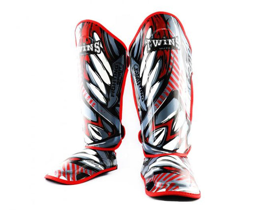 Twins Fancy Shin Guards "DEMON"