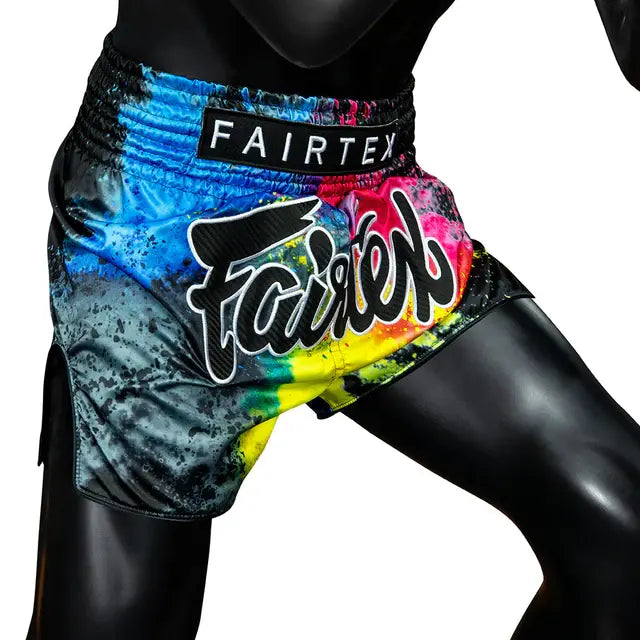 FAIRTEX - SHORTS - Black Acid Jazz Muay Thai Shorts (BS1938)