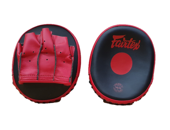 FAIRTEX MICRO FOCUS MITTS (FMV15) - BLACK/RED