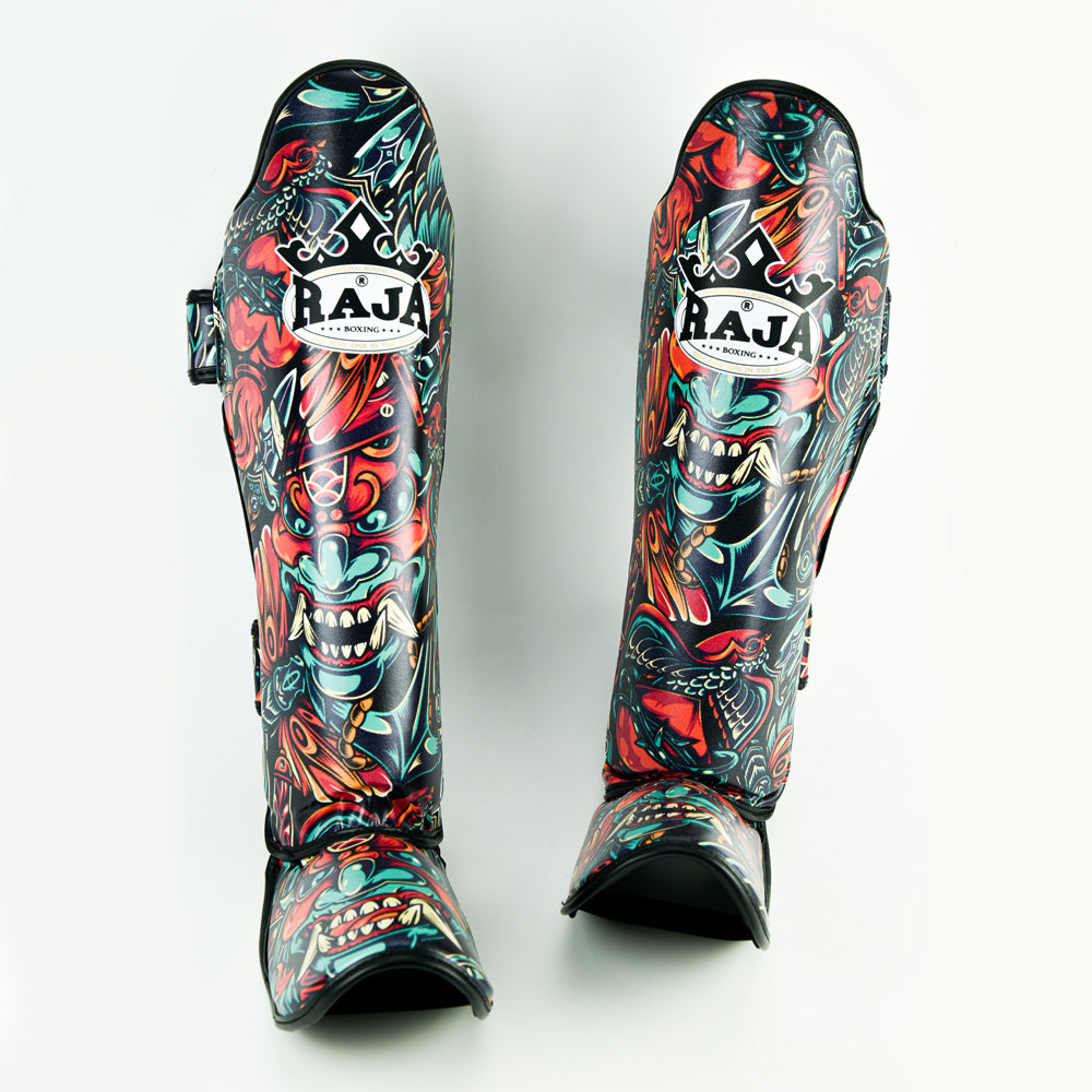 Raja Fancy Shin Guards Giant Lightweight