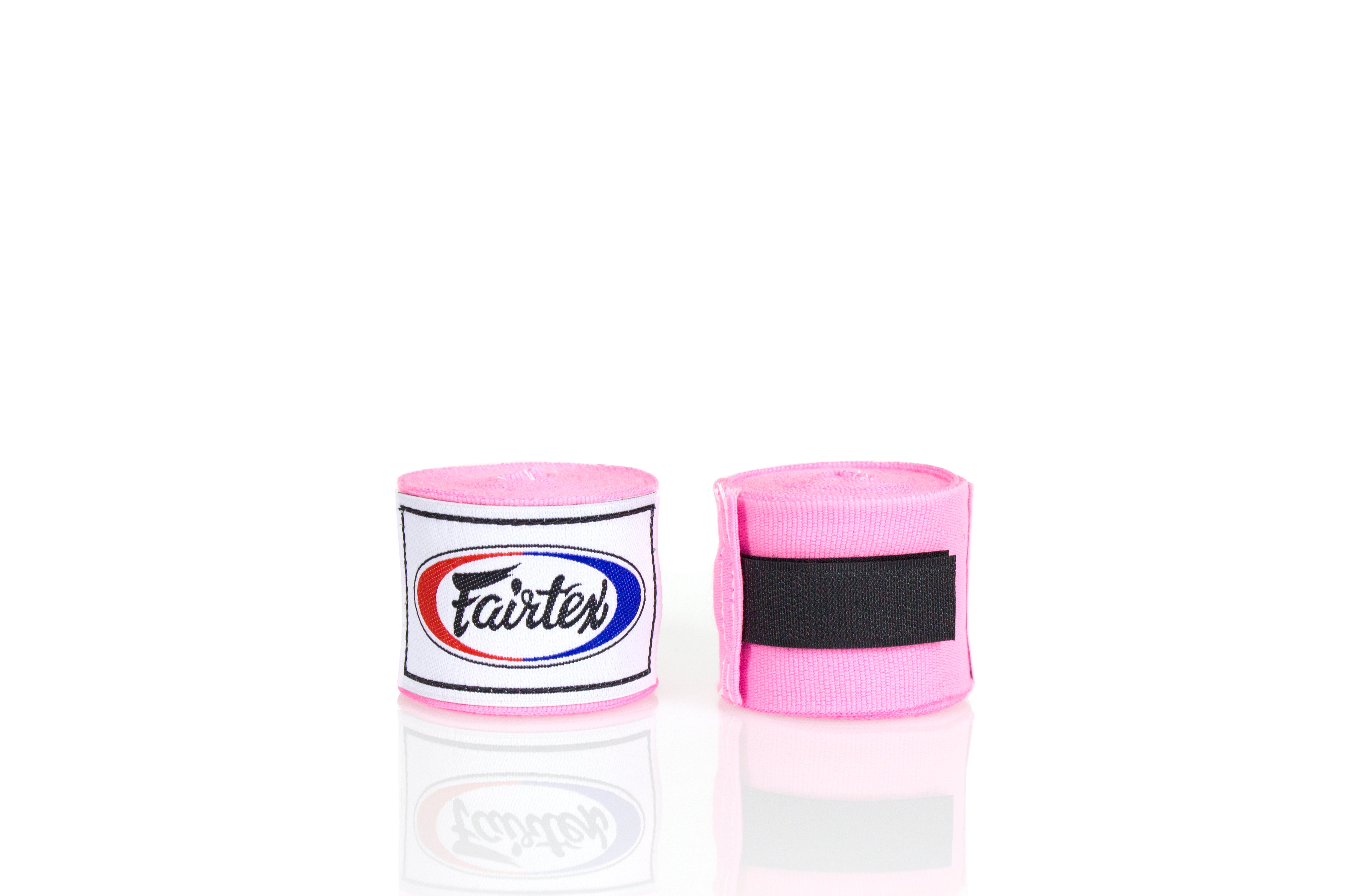 FAIRTEX - Elasticised Hand Wraps (HW2) - Pink – Cabra Fight Store