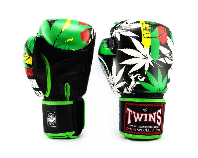 Twins Fancy Boxing Gloves "GRASS"