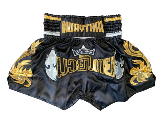 Muay Thai - Shorts - Black