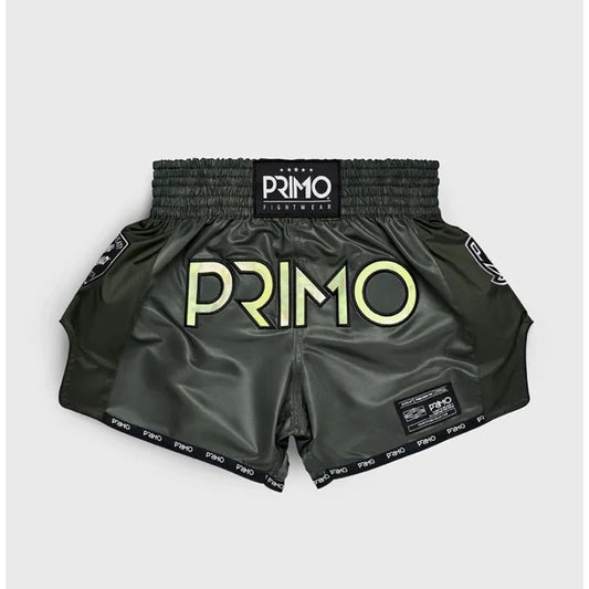 Primo Hologram Series Valor Green - Muay Thai Shorts