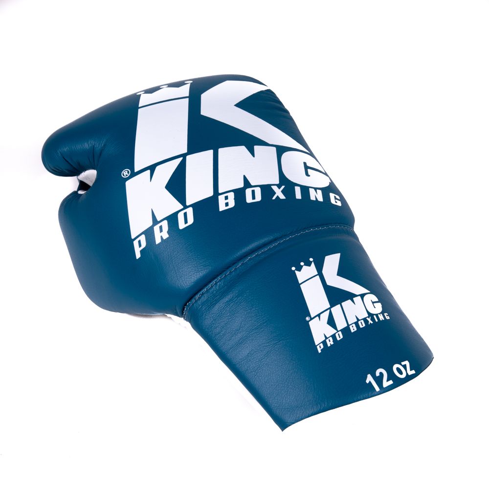 King Pro - Boxing Gloves Laced 1 - Blue