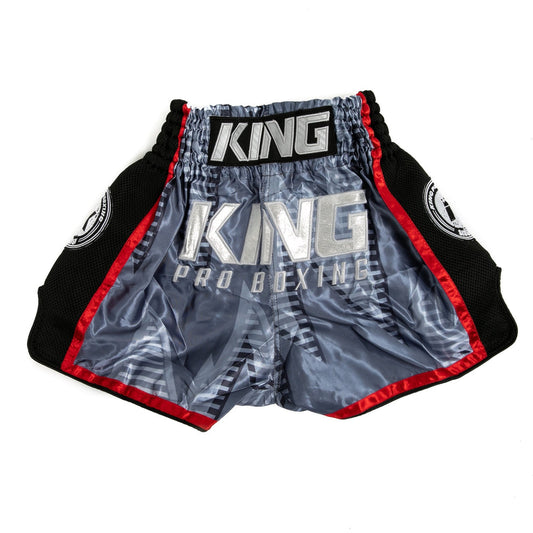 King pro boxing  stadium muay thai shorts front