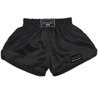 BOON - RSB - Retro Muay Thai Shorts - BLACK