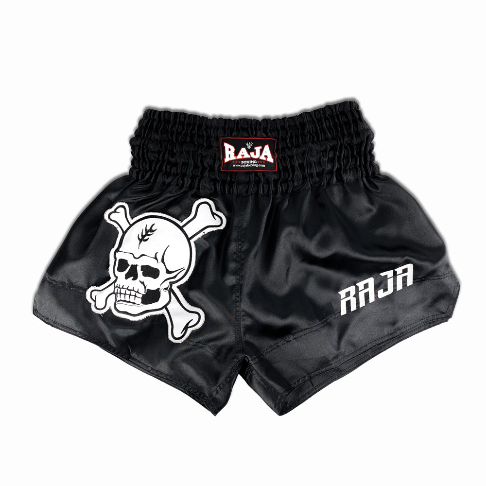 Raja Shorts Classic Black Skull