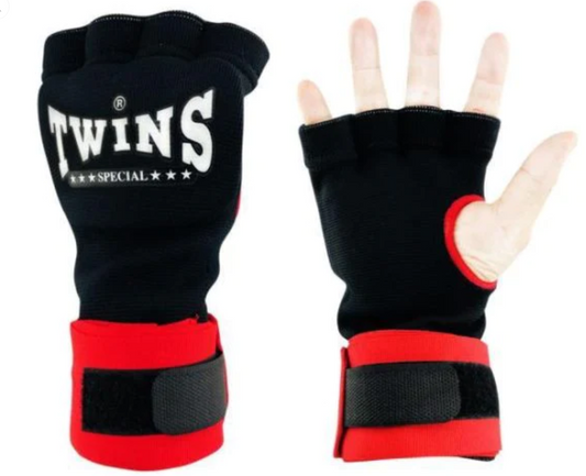 TWINS - Quick Handwraps - Black/Red