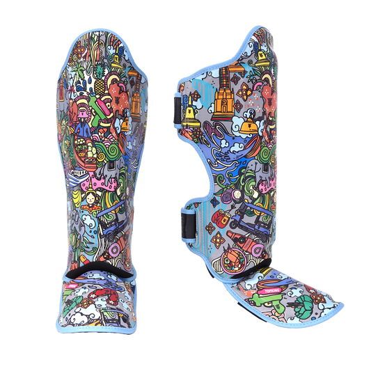 TOPKING - Shin Guard - THAI CULTURE