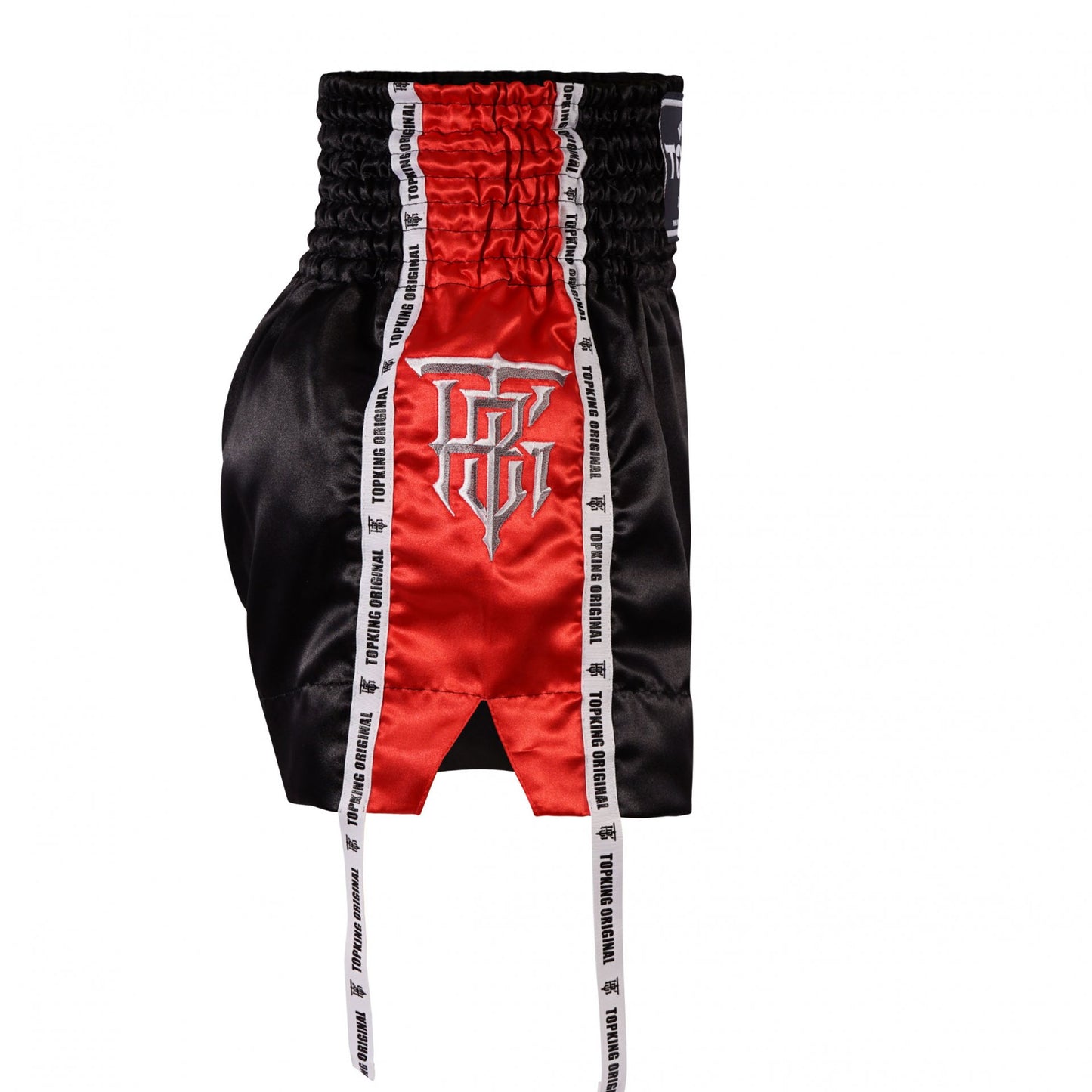 TopKing - Muay Thai shorts - TKTBS-201 - Black & Red